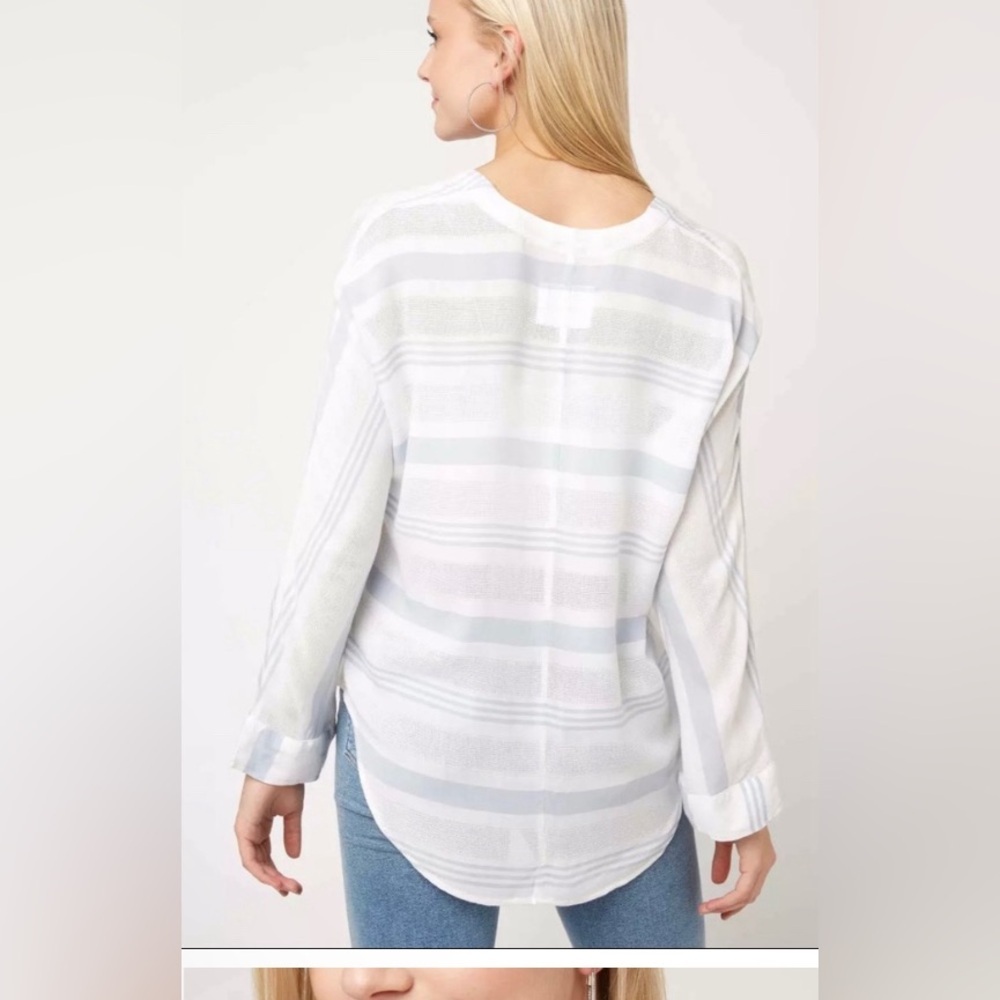 RAILS Lily Tunic In Brighton Stripe size L - Picture 5 of 11